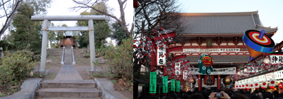 浅間神社／浅草寺